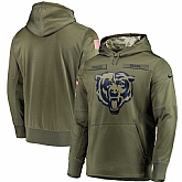 Nike Bears Olive Salute To Service Men's Pullove Hoodie,baseball caps,new era cap wholesale,wholesale hats